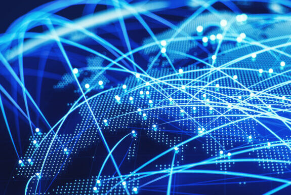 Open Systems managed firewall protecting connections across the network